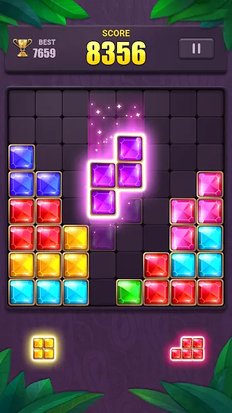 Block Puzzle: Jewel Blast Game  [МОД Бесконечные деньги] Screenshot 3