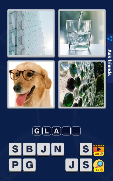 4 Pics 1 Word Quiz Game  [МОД Меню] Screenshot 1