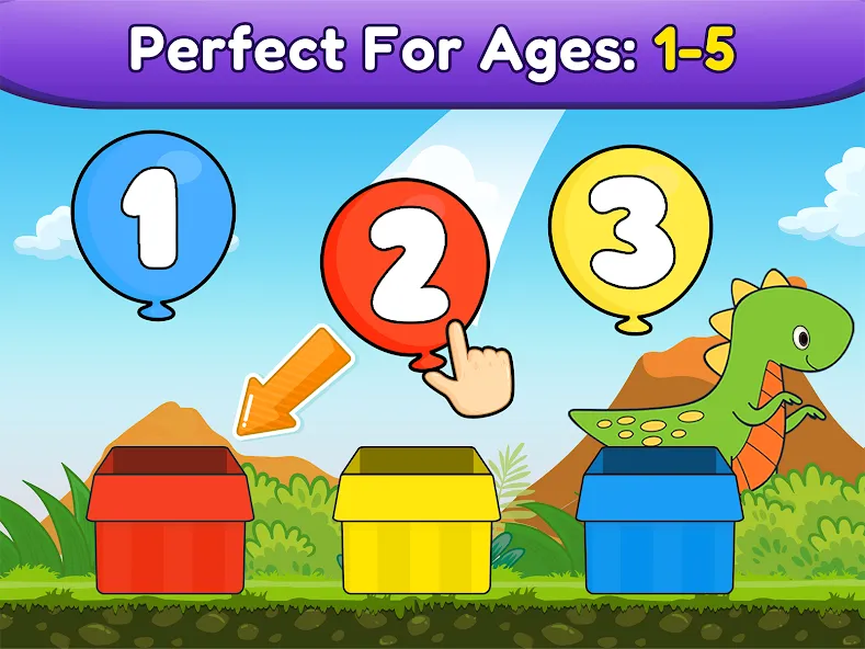 Balloon Pop Kids Learning Game  [МОД Бесконечные монеты] Screenshot 4