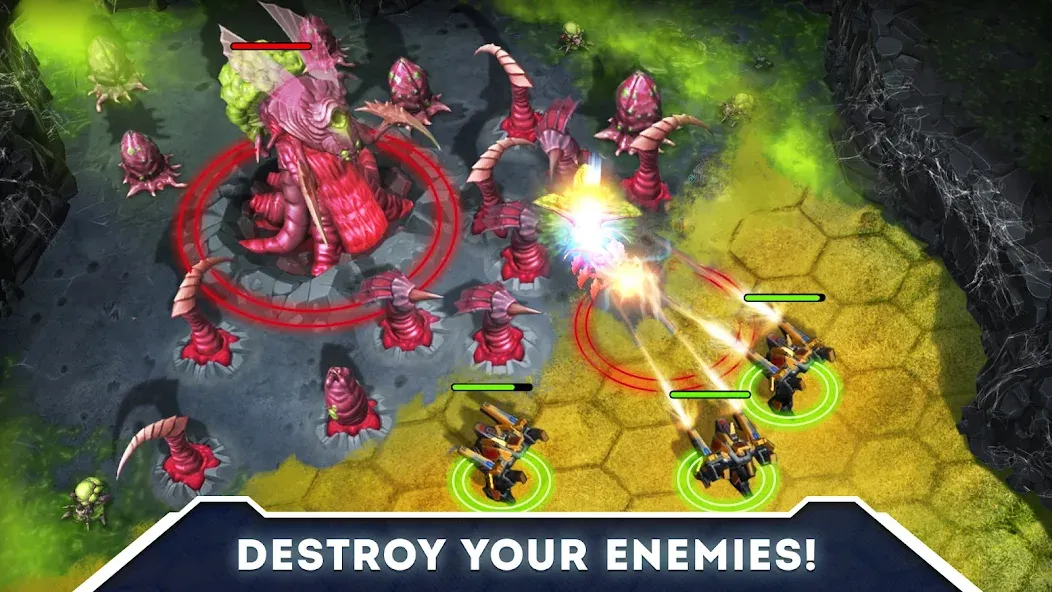 Galaxy Control: 3D strategy (Гэлэкси Контрол)  [МОД Бесконечные монеты] Screenshot 3