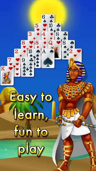 Pyramid Solitaire - Egypt (Пирамиды пасьянс)  [МОД Меню] Screenshot 3