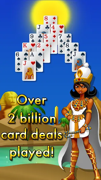 Pyramid Solitaire - Egypt (Пирамиды пасьянс)  [МОД Меню] Screenshot 5