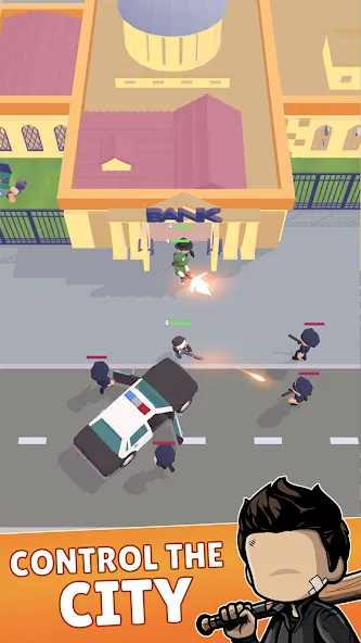 Merge Gangster Heist vs Police (Мердж Гангстер Хейст)  [МОД Unlocked] Screenshot 4