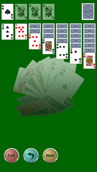 Solitaire game (Солитер игра)  [МОД Много монет] Screenshot 2