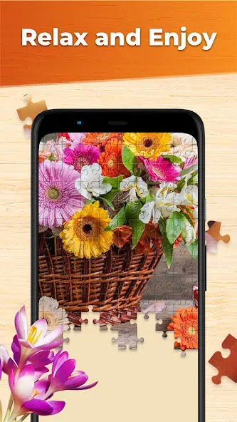 Jigsaw Puzzles HD Puzzle Games  [МОД Бесконечные деньги] Screenshot 1