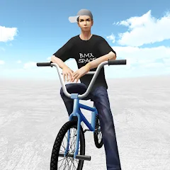 Взломанная BMX Space (БМХ Спейс)  [МОД Много монет] - полная версия apk на Андроид