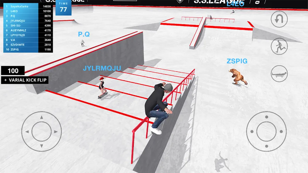 Skate Space (Скейт Спейс)  [МОД Unlimited Money] Screenshot 1