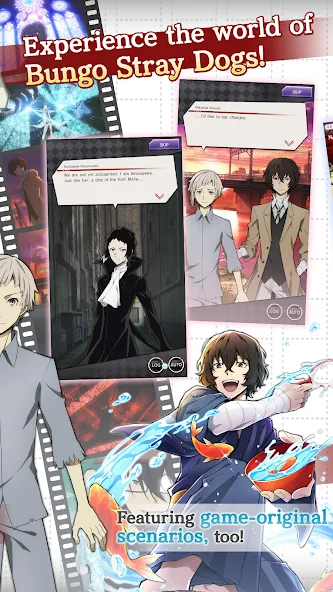 Bungo Stray Dogs: TotL (Бунго Бродячие псы)  [МОД Mega Pack] Screenshot 4