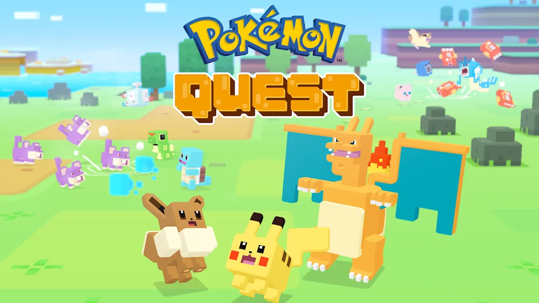 Pokémon Quest  [МОД Menu] Screenshot 1