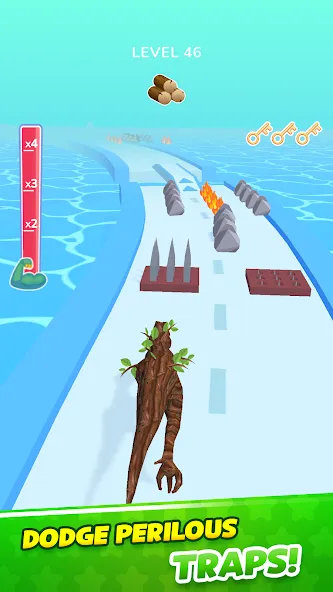 Dino Evolution Run 3D (Дино Эволюция Ран 3Д)  [МОД Unlimited Money] Screenshot 5