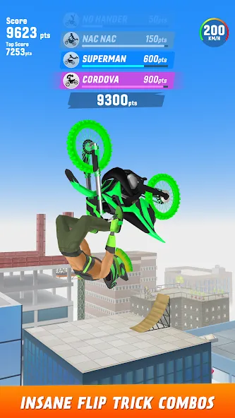 Max Air Motocross (Макс Эйр Мотокросс)  [МОД Бесконечные деньги] Screenshot 3