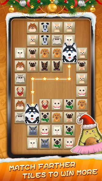 Tile Connect - Matching Games (Тайл Коннект)  [МОД Много денег] Screenshot 3