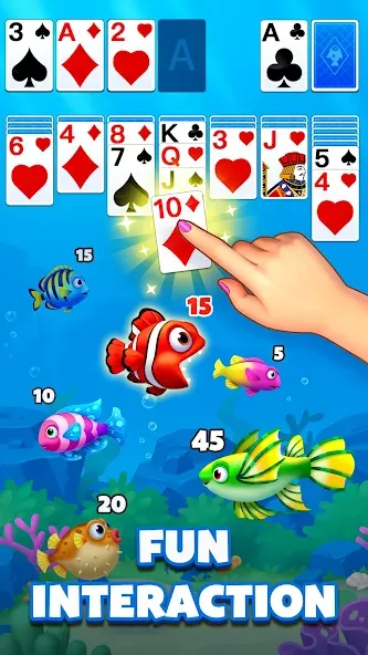 Solitaire Ocean  [МОД Unlocked] Screenshot 5