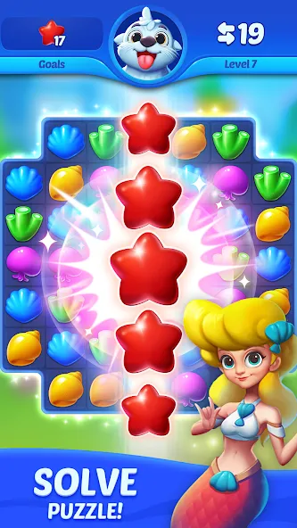 Ocean Match  [МОД Бесконечные монеты] Screenshot 1