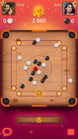 Carrom Lure - Disc pool game (Карром Лур)  [МОД Menu] Screenshot 2