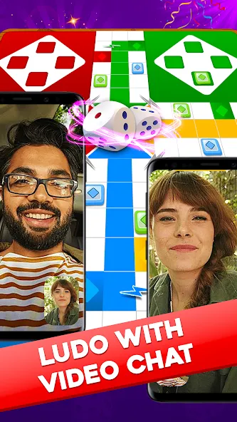 Ludo Lush-Game with Video Call (Людо Луш)  [МОД Mega Pack] Screenshot 1