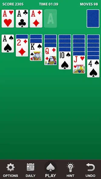 Solitaire.  [МОД Mega Pack] Screenshot 1