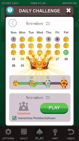 Solitaire.  [МОД Mega Pack] Screenshot 3