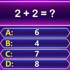 Взлом Math Trivia - Quiz Puzzle Game (Математические загадки)  [МОД Бесконечные деньги] - полная версия apk на Андроид