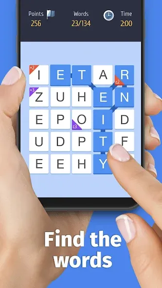 Words of Clans — Word Puzzle  [МОД Много денег] Screenshot 1