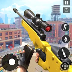 Скачать взлом Code of Sniper 3D Gun Shooting  [МОД Меню] - полная версия apk на Андроид