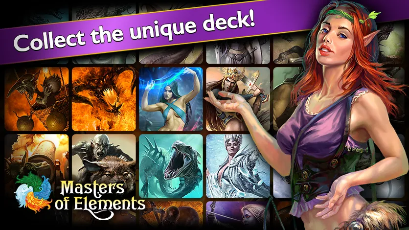 Masters of Elements－Online CCG  [МОД Много денег] Screenshot 2