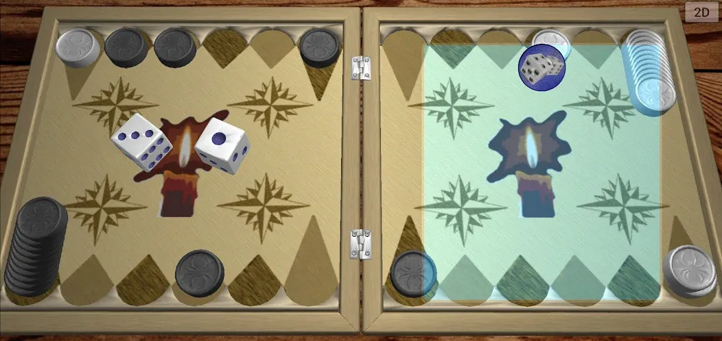 Backgammon 6 1  [МОД Unlimited Money] Screenshot 4