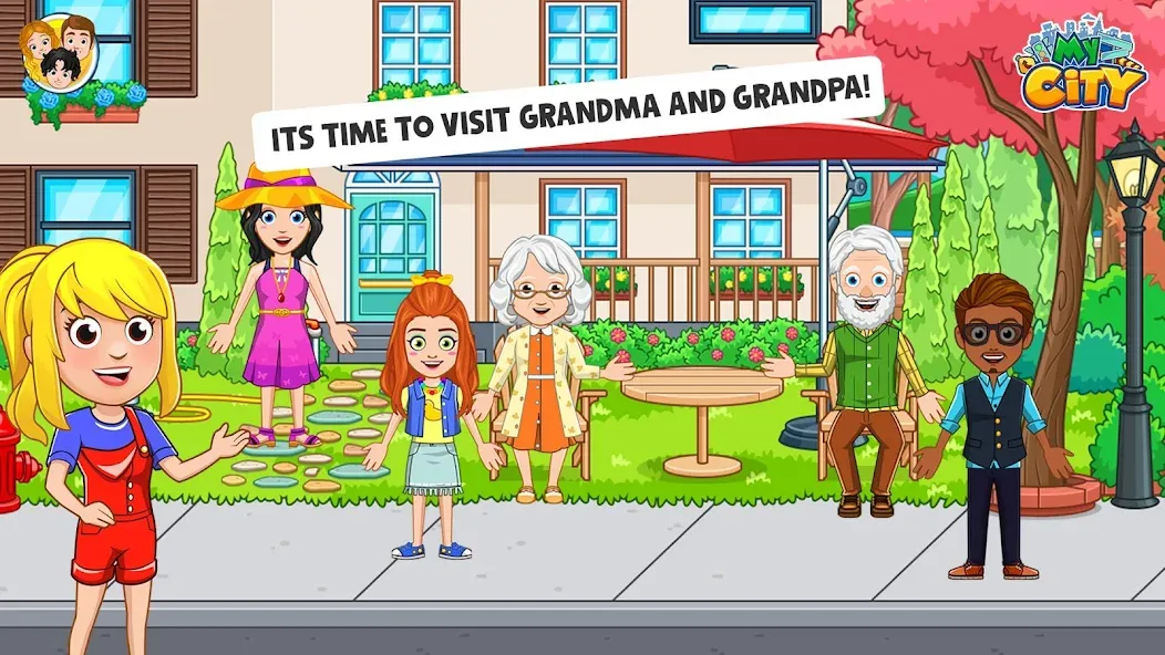 My City : Grandparents Home (Мой город)  [МОД Много денег] Screenshot 1