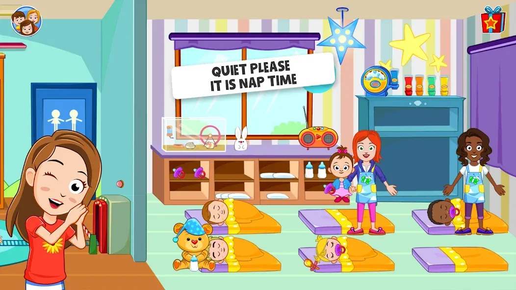 My Town : Daycare Game  [МОД Бесконечные монеты] Screenshot 5