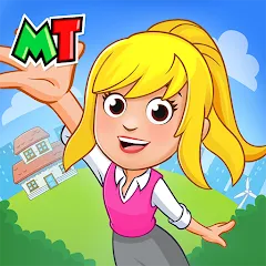 Скачать взлом My Town World - Mega Doll City (Май Таун)  [МОД Много денег] - стабильная версия apk на Андроид