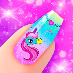 Взломанная Nail Salon  [МОД Unlocked] - полная версия apk на Андроид