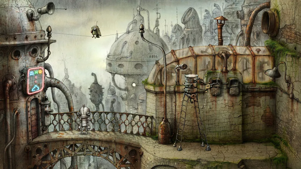 Machinarium Demo (Махинариум)  [МОД Mega Pack] Screenshot 4