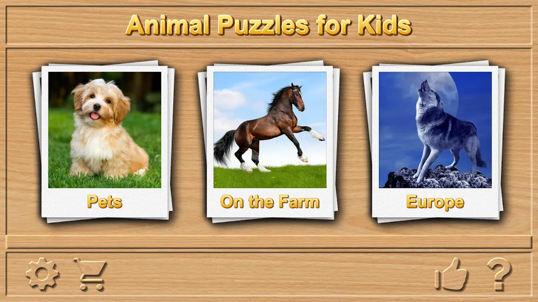 Animal Puzzles for Kids  [МОД Unlocked] Screenshot 1