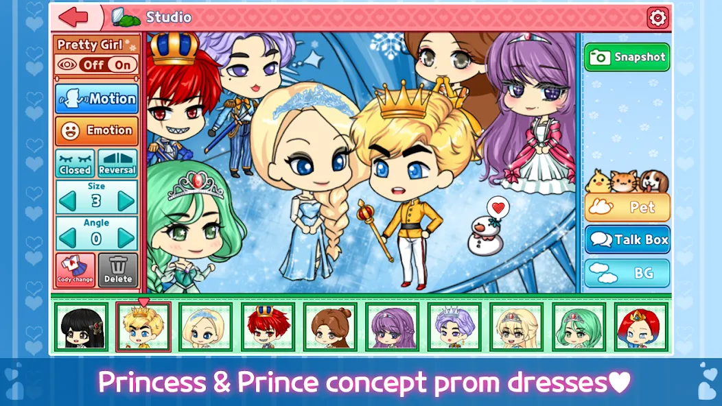 My Prettygirl Story : Dress Up (Мой Притигерл Стори)  [МОД Много денег] Screenshot 2