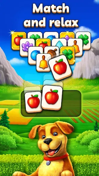 Joey's Farm - Tile Match  [МОД Бесконечные деньги] Screenshot 5