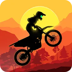 Скачать взлом Sunset Bike Racer - Motocross (Сансет Байк Рейсер)  [МОД Бесконечные деньги] - стабильная версия apk на Андроид