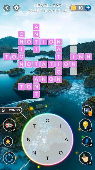 WOW4:Word Connect Offline Word (ВАУ 4)  [МОД Меню] Screenshot 3