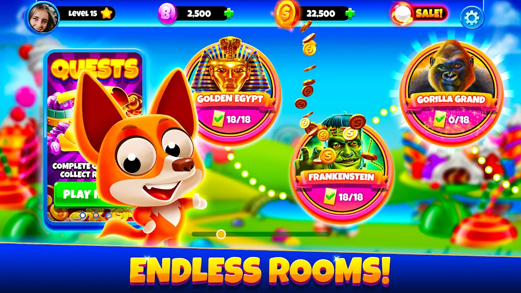 Xtreme Bingo! Slots Bingo Game  [МОД Много денег] Screenshot 5