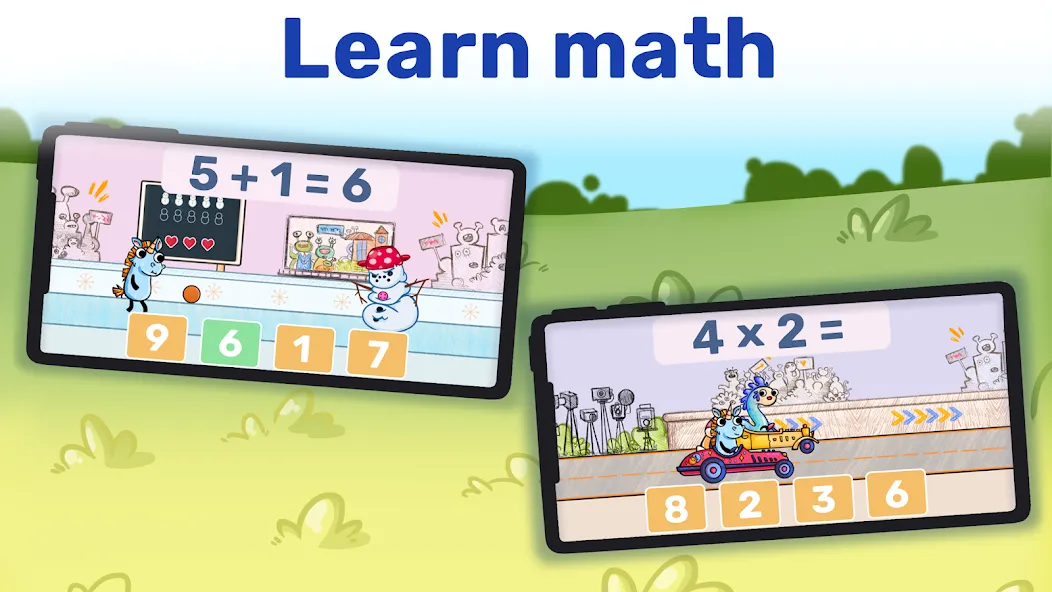 Math&Logic games for kids  [МОД Бесконечные монеты] Screenshot 2