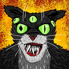 Взлом Cat Fred Evil Pet. Horror game  [МОД Все открыто] - стабильная версия apk на Андроид