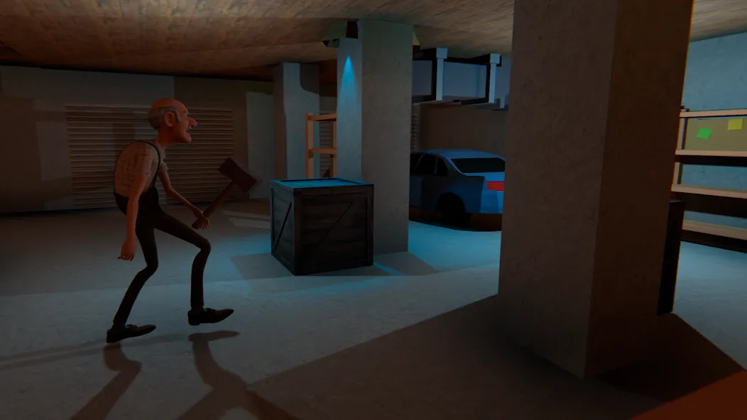 Grandpa And Granny Home Escape (Дедушка и бабушка сбегают из дома)  [МОД Много монет] Screenshot 5