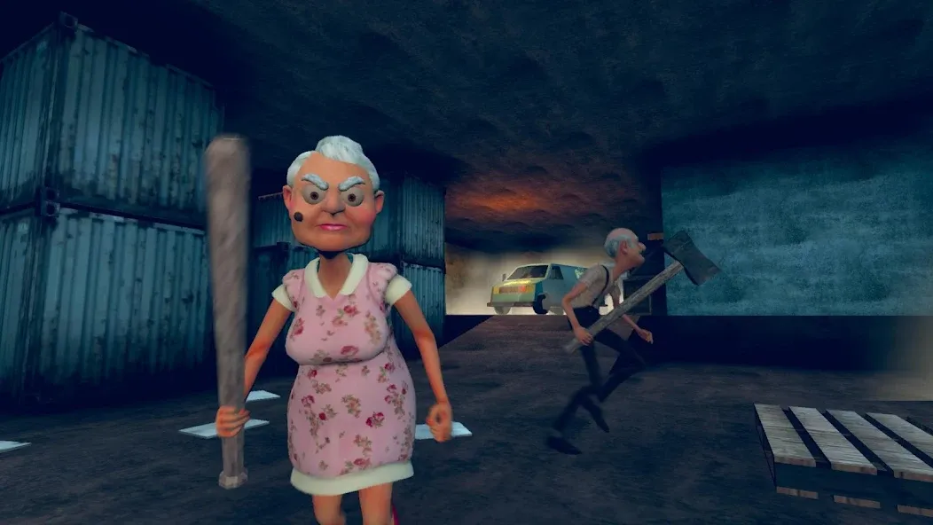 Grandpa & Granny 4 Online Game  [МОД Mega Pack] Screenshot 1