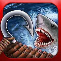 Скачать взломанную Raft® Survival - Ocean Nomad (Рафт)  [МОД Много денег] - стабильная версия apk на Андроид