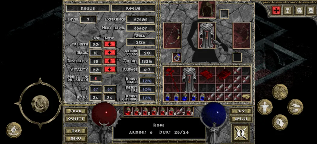 DevilutionX - Diablo 1 port (ДевилутионЭкс)  [МОД Mega Pack] Screenshot 3