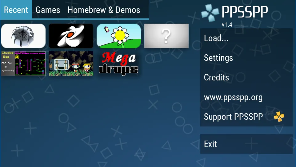 PPSSPP - PSP emulator (ППССПП)  [МОД Unlocked] Screenshot 1