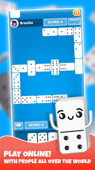 Dominoes - classic domino game  [МОД Menu] Screenshot 1