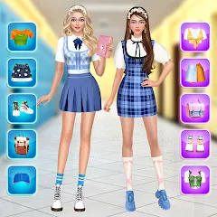 Скачать взлом College Dress Up for Girls (Капель Макеовер)  [МОД Бесконечные деньги] - последняя версия apk на Андроид