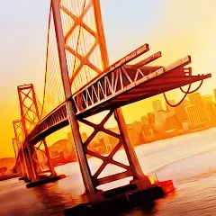 Взлом Bridge Construction Simulator (Бридж Конструкшн Симулятор)  [МОД Меню] - полная версия apk на Андроид