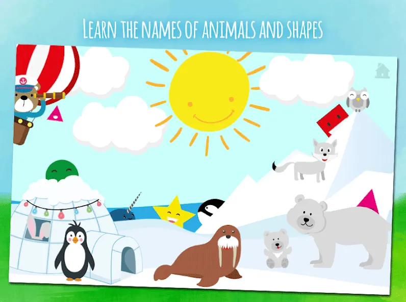 Animals learn words for kids  [МОД Menu] Screenshot 2