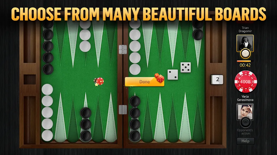 PlayGem Backgammon Play Live  [МОД Mega Pack] Screenshot 5